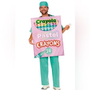 InSpirit designs pastel crayon adult costume. NWT one size(22)